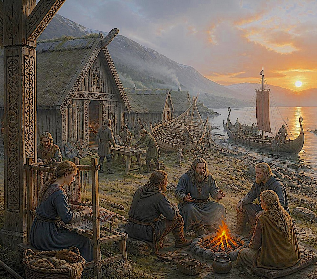 Viking-kultur bilde.