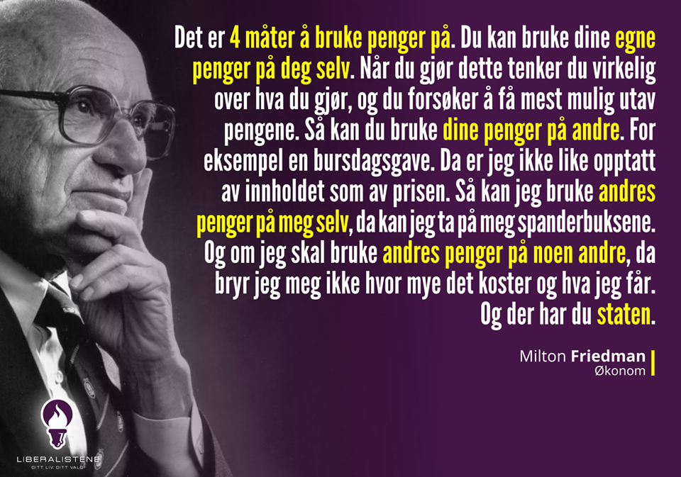 Friedmans penger.